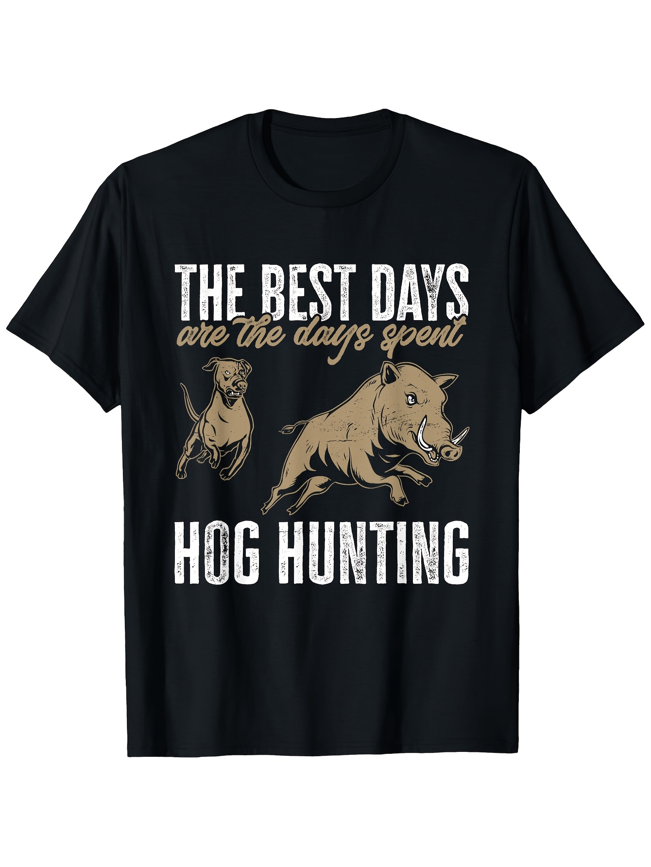 Wildman Hunting & Outdoor - Koszulka z nadrukiem przedstawiającym psa myśliwskiego,