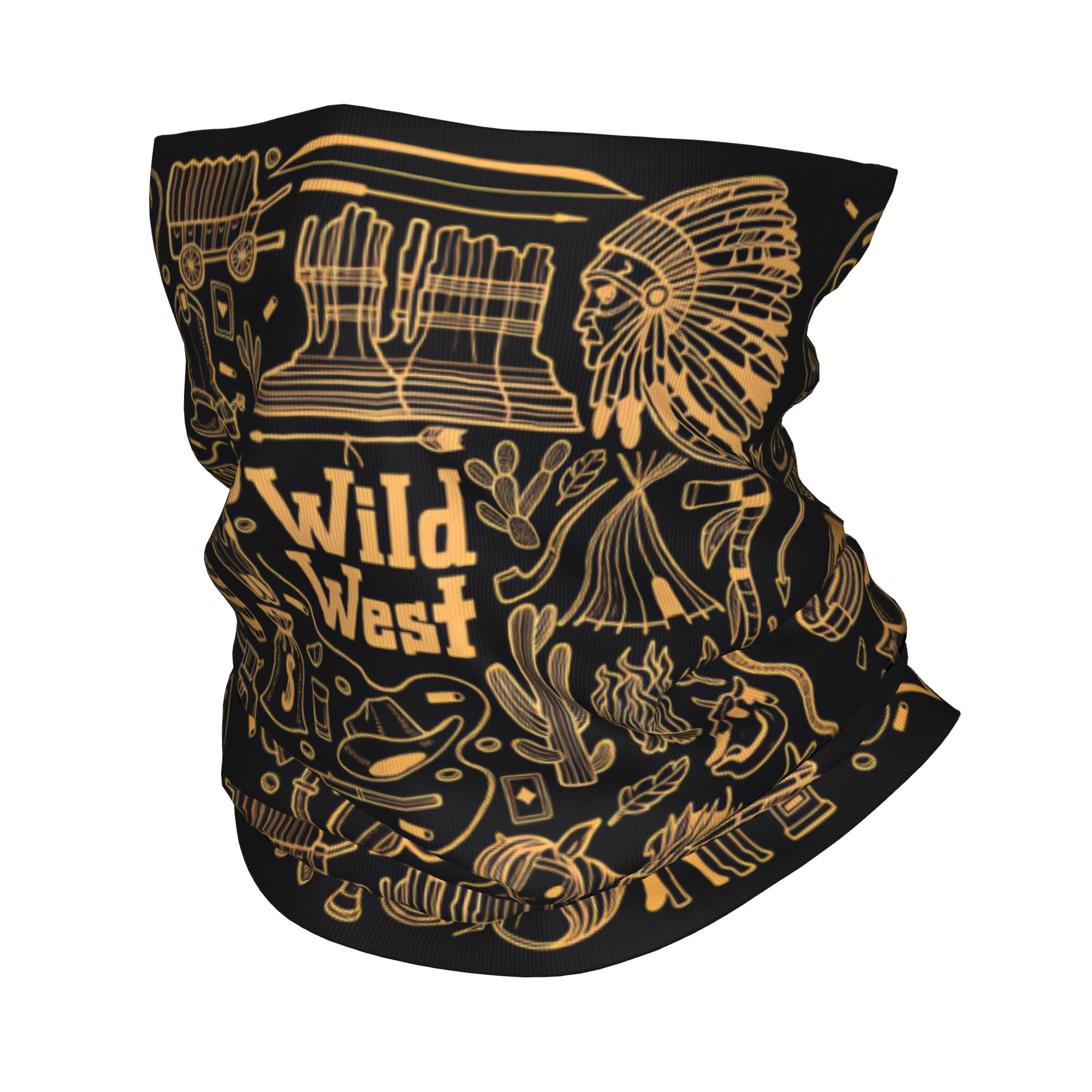 Wildman Hunting & Outdoor - Kominiarka sportowa na zewnątrz z nadrukiem