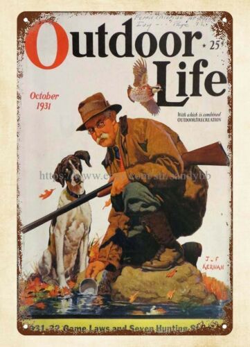 Hunting Dog Outdoor - Wnętrze domu 1931 okładka magazynu OUTDOOR