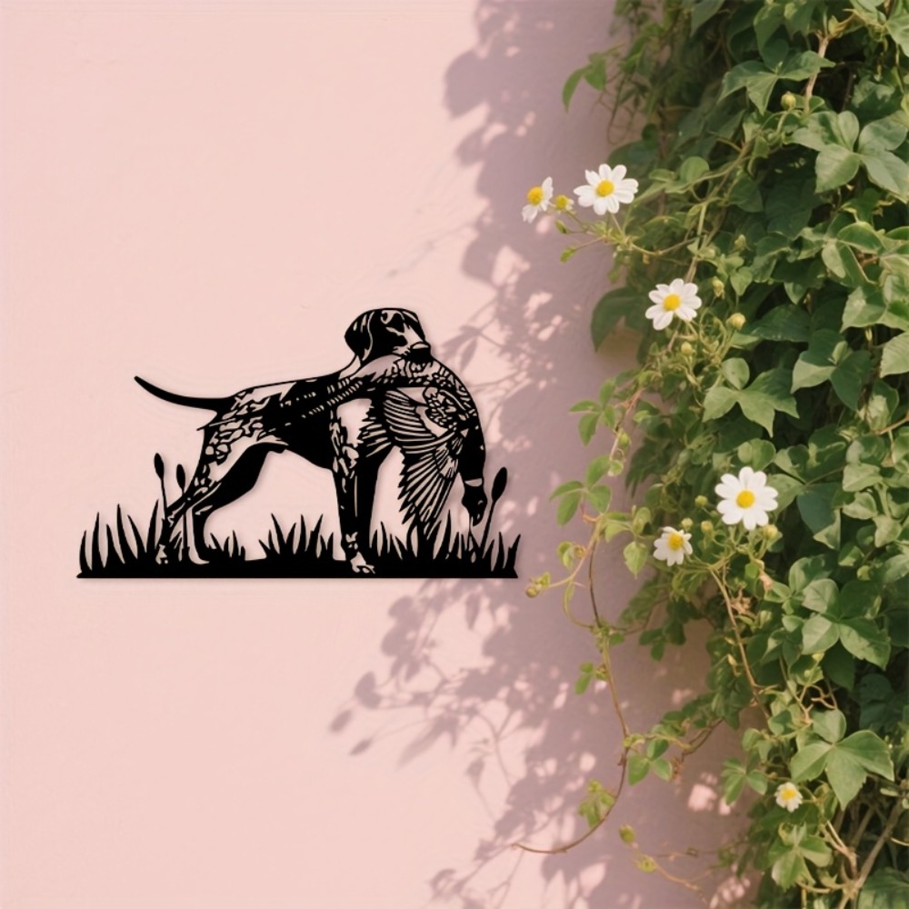 CIFBUY Metalowa dekoracja ście – Hunting Dog Outdoor recenzja i cena