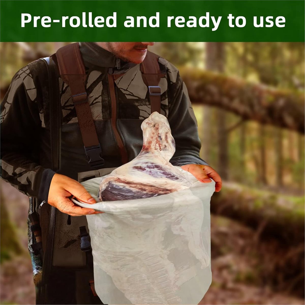 Worki na połowę, worki na mięs – Game Bag Meat Hunting recenzja i cena