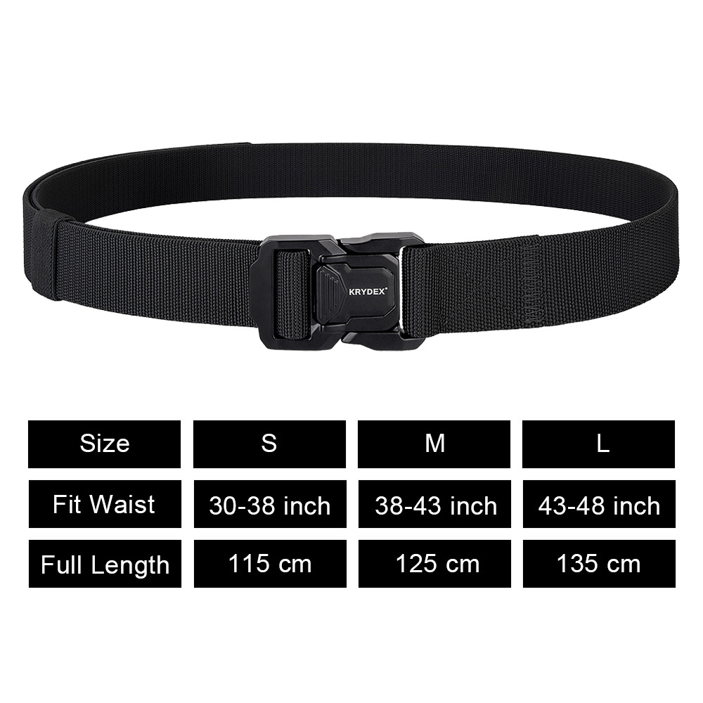 Pasek taktyczny KRYDEX 1.5 cal – Tactical Belt Rigger recenzja i cena