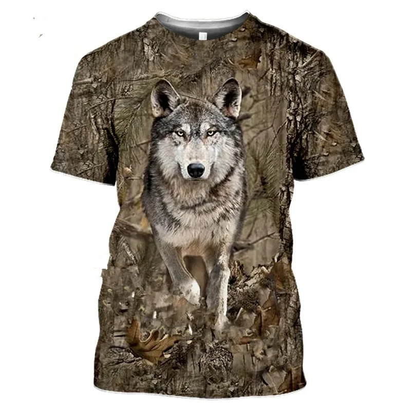 Koszulka 3D z kamuflażem, moty – Wildman Hunting & Outdoor recenzja i cena